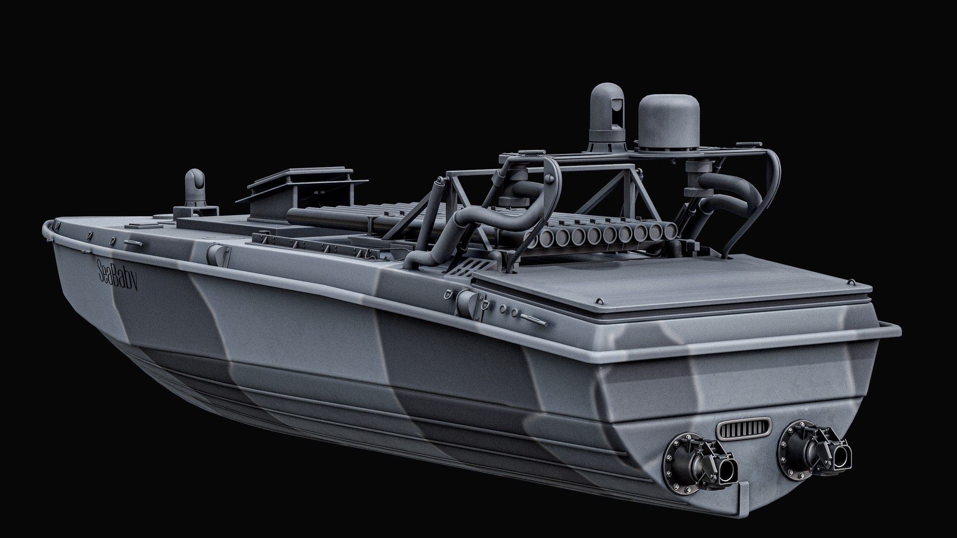 3D model Sea Baby USV Drone With GRAD Rocket Launcher PBR https://p.turbosquid.com/ts-thumb/gy/hwOn3M/wI/r_scrsb_009c/png/1790014295/1920x1080/fit_q87/474066cb2599d74f94ff0ececb4c9b30955cf639/r_scrsb_009c.jpg
