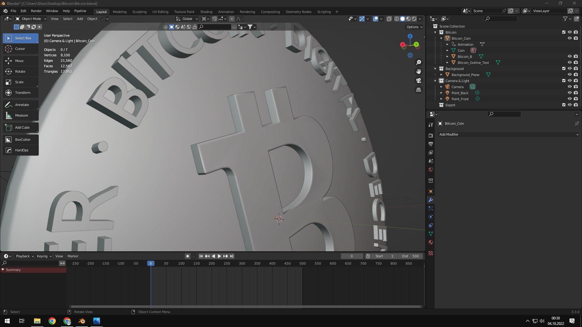 3D Bitcoin - TurboSquid 1967602