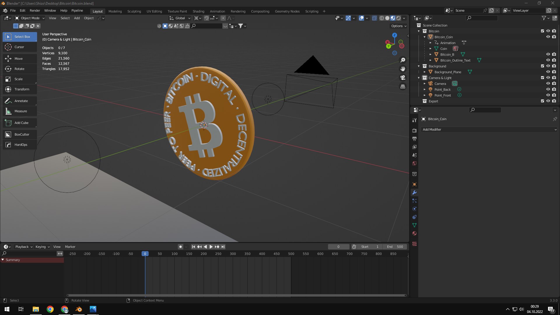 3D Bitcoin - TurboSquid 1967602