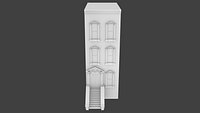Brownstone City Building