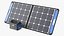 Outdoor Power Storage with Foldable Solar Panel