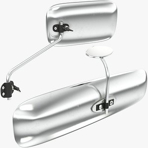 Retro Rear and Side View Mirrors Collection V1