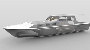 boat 3D model