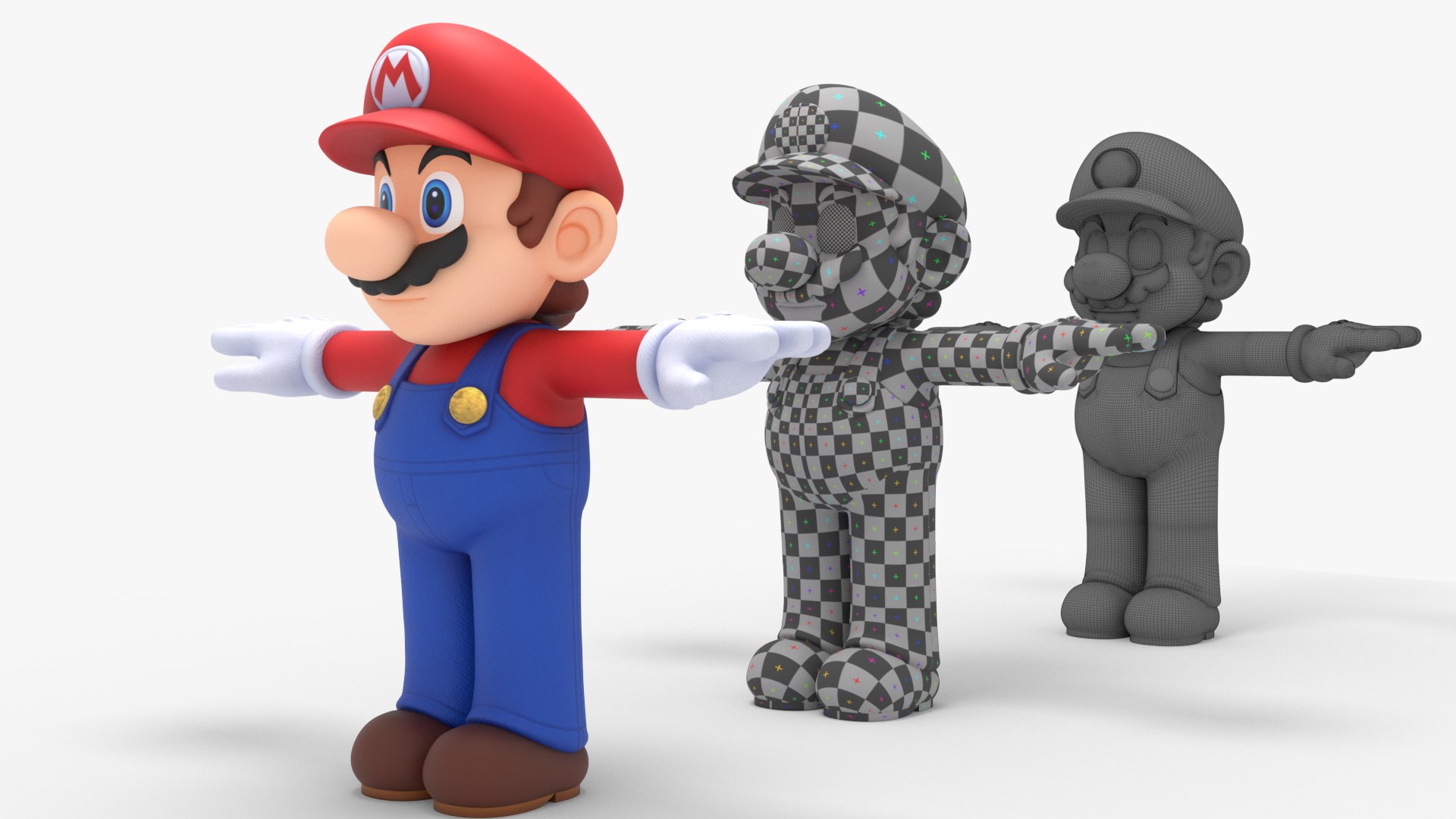 3D Model Mario - TurboSquid 2239643