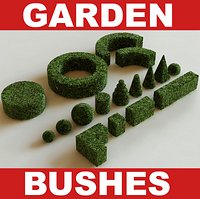 Garden bushes collection