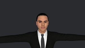 Chris Brown Hyper Realistic Full Body Fully Rigged 3D Character