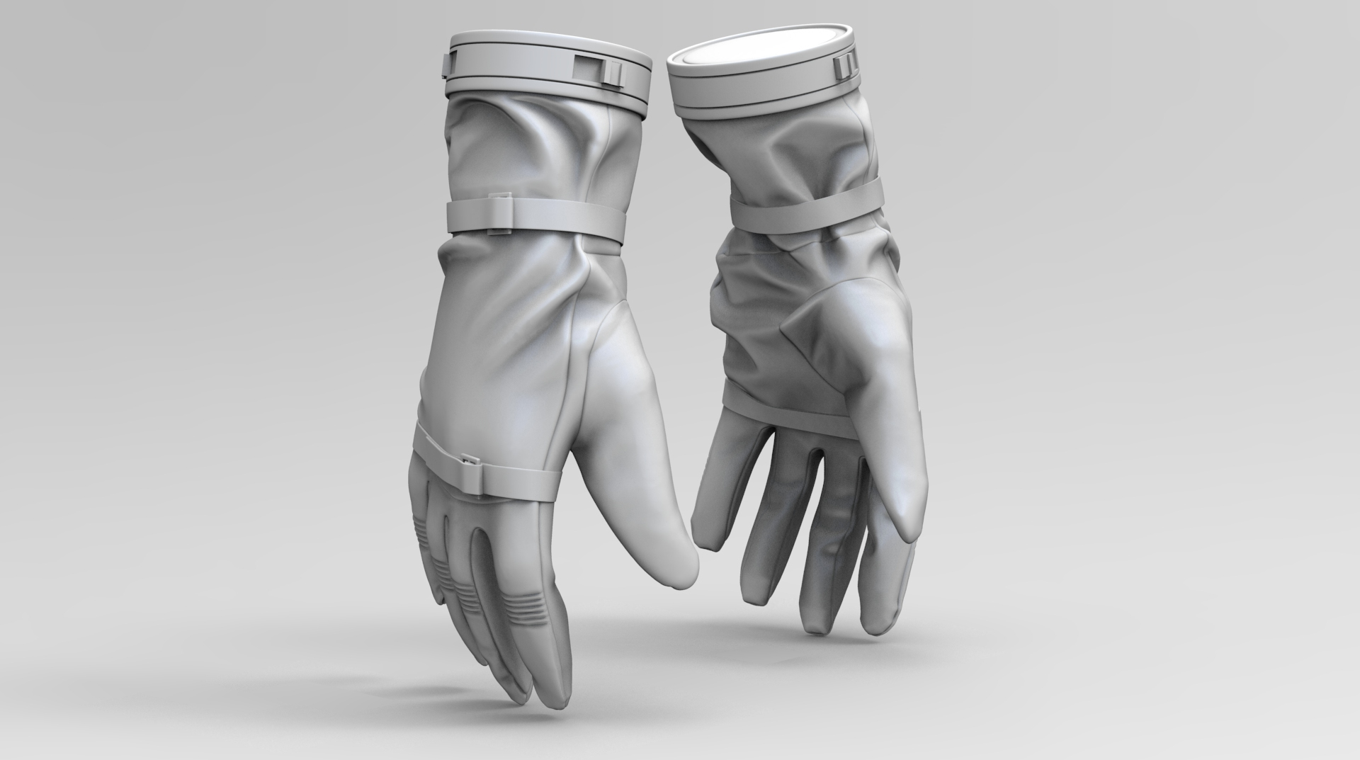 3D Model Astronaut Gloves - TurboSquid 1512230