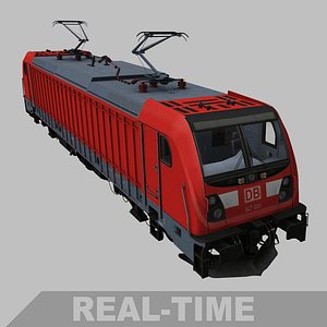 3D real-time traxx p160 locomotive