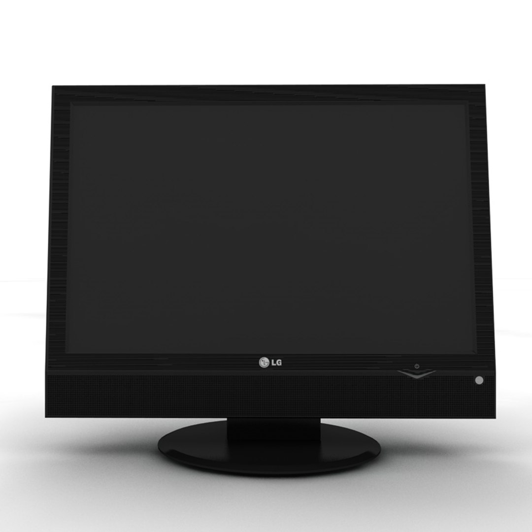 3d lg lcd model