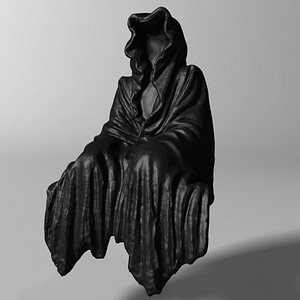 Sitting Reaper 3D model