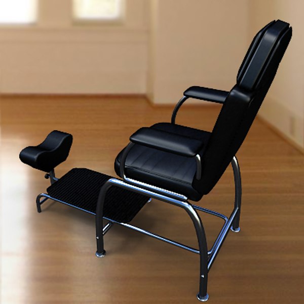 3d model foot massage chair