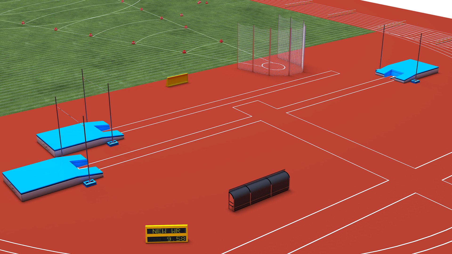Stadium Arena Model - TurboSquid 1599513
