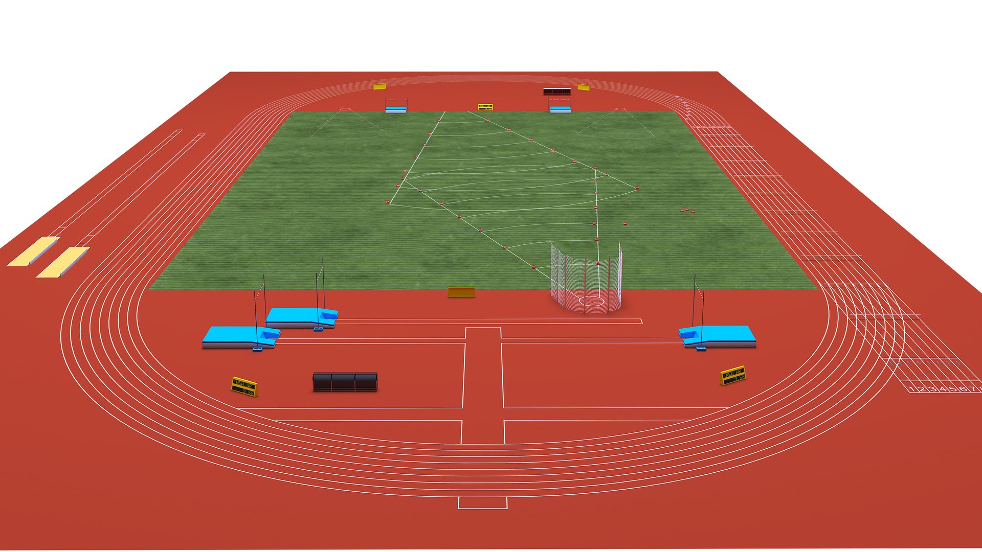 Stadium Arena Model - TurboSquid 1599513