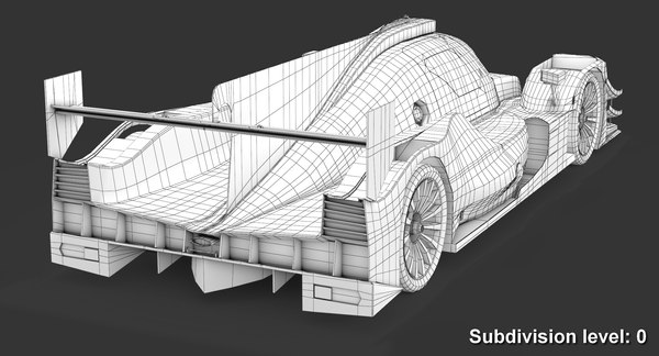 3D performance tech motorsports oreca - TurboSquid 1317943