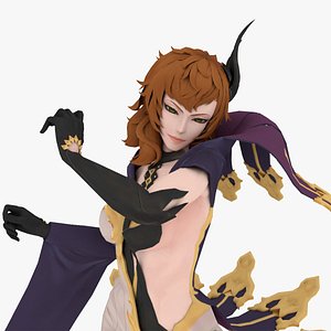 3D Angel Warrior Girl