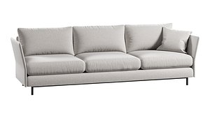 Sofa District Layabout 3D model
