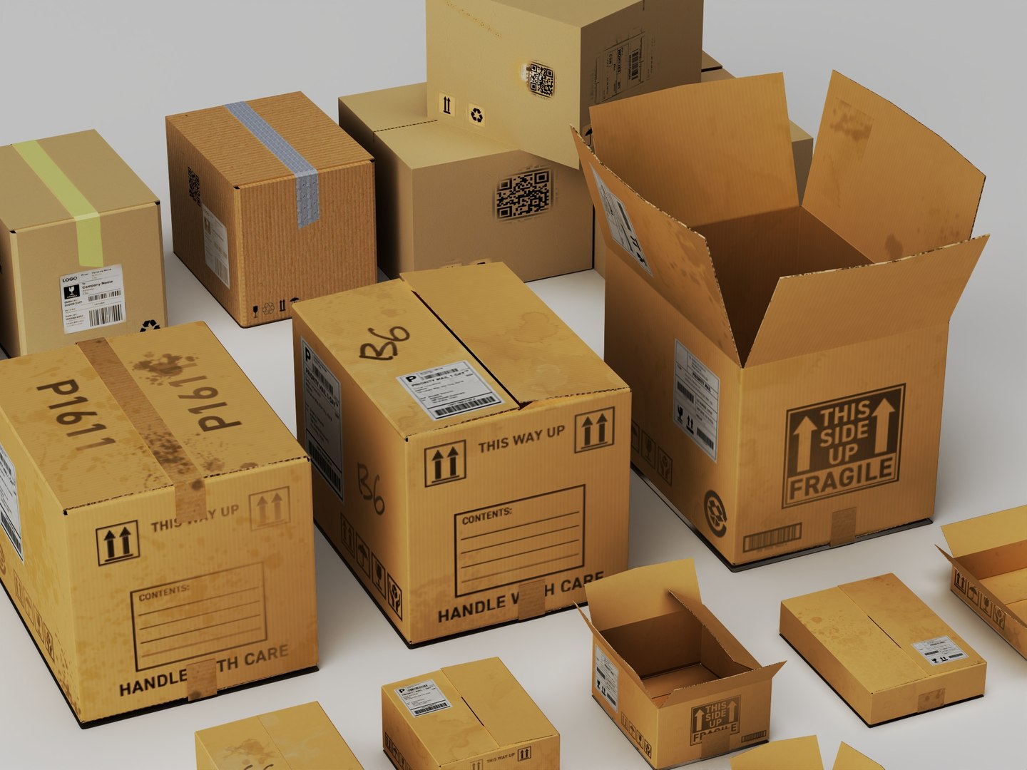 3D Logistics Shipping Cardboard Box Package Collection PBR https://p.turbosquid.com/ts-thumb/gz/T8Q3by/B0/15/jpg/1774925791/1920x1080/fit_q87/f84dda9a48a0532b47aa2f1468ffc5d2c1ec4338/15.jpg