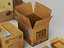 Logistica Spedizione Scatola di cartone Raccolta Pacchi PBR