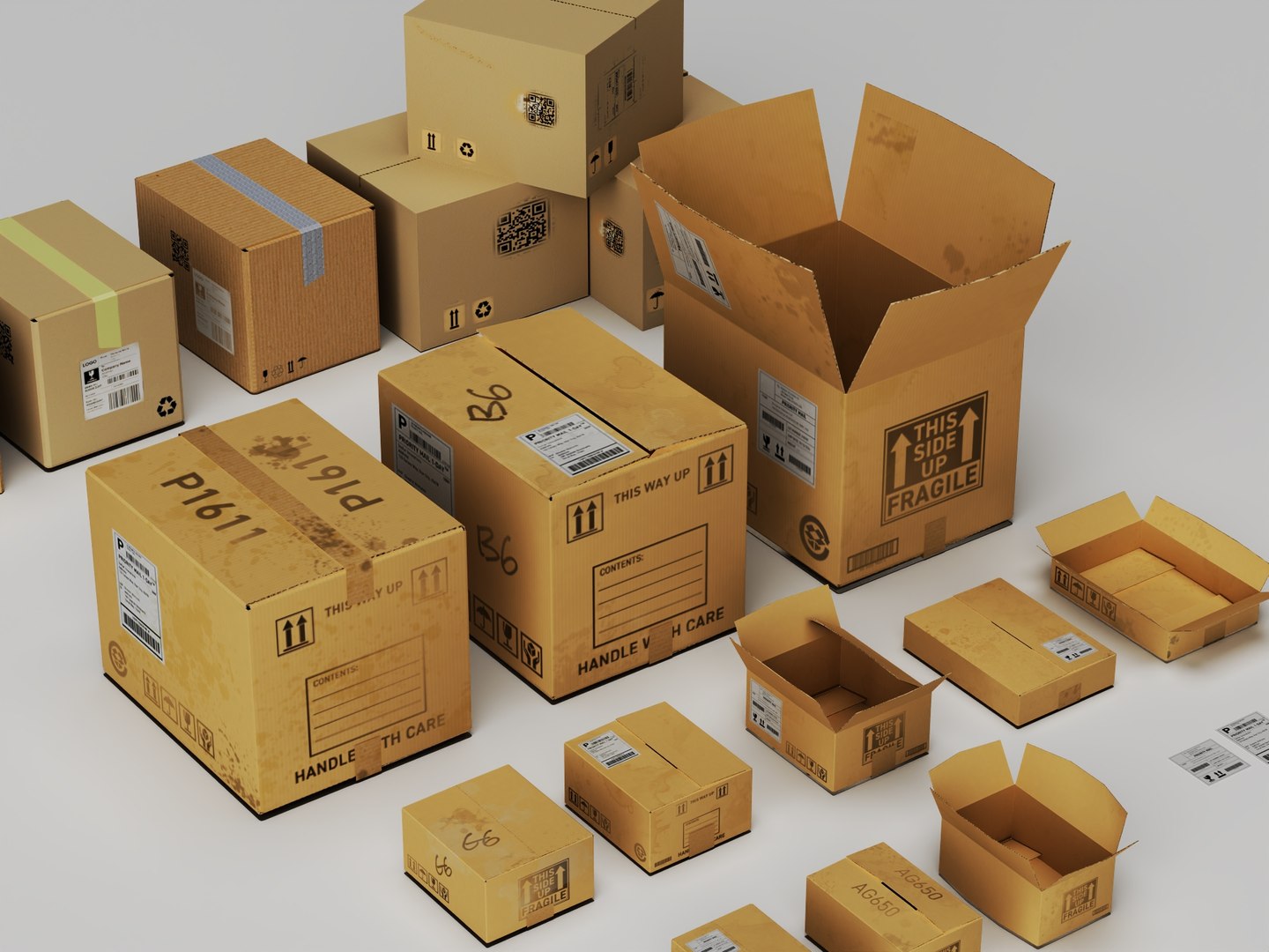 3D Logistics Shipping Cardboard Box Package Collection PBR https://p.turbosquid.com/ts-thumb/gz/T8Q3by/bb/18/jpg/1774925793/1920x1080/fit_q87/5a2b00f94ba3dd4b6c95872b279de519ec9ff87e/18.jpg
