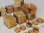 Logistica Spedizione Scatola di cartone Raccolta Pacchi PBR