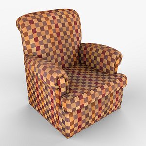 3D model Short Chair Scan