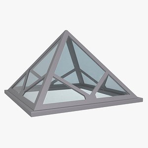 Rooftop Pyramid Skylight Window