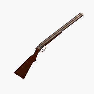 shotgun gun 3D model