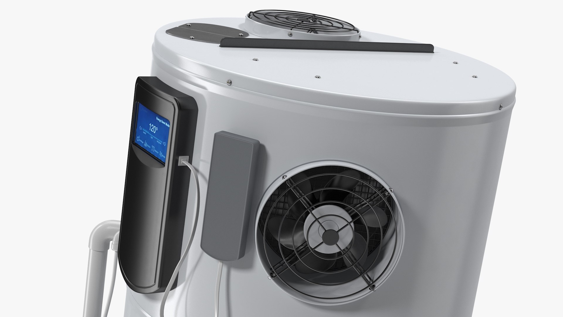 3D hybrid electric water heater https://p.turbosquid.com/ts-thumb/gz/W9l2wm/fr82m2BP/hybridelectricwaterheatervray3dmodel010/jpg/1568217994/1920x1080/fit_q87/11dc3fbfa32d2ab175e08b2793a028c25027cd04/hybridelectricwaterheatervray3dmodel010.jpg
