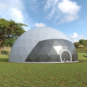 Outdoor Sphere Dome Tent for Events White
