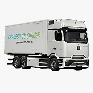 2025 Mercedes-Benz eActros 600 GigaSpace Box Truck
