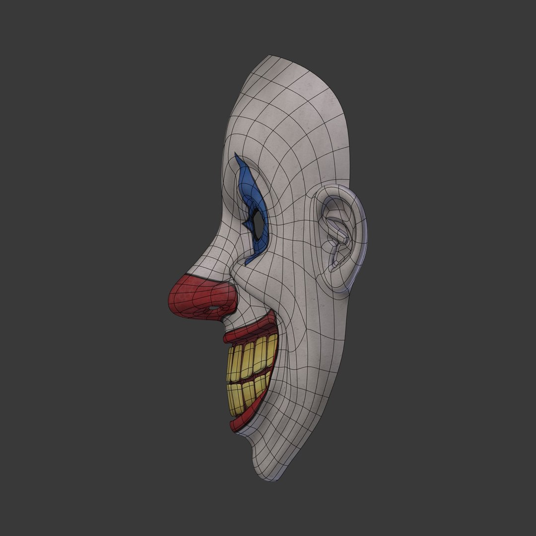 3d clown mask https://p.turbosquid.com/ts-thumb/gz/YvyYBL/74sY56fr/i9/jpg/1551869900/1920x1080/fit_q87/0089ae7b24f9c824380519f144f7619b27d3cdf1/i9.jpg