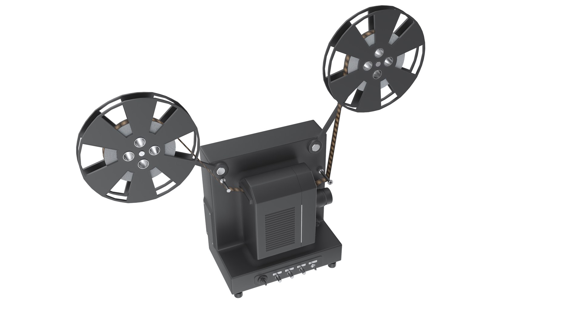 3D Model Film Projector - TurboSquid 2273834