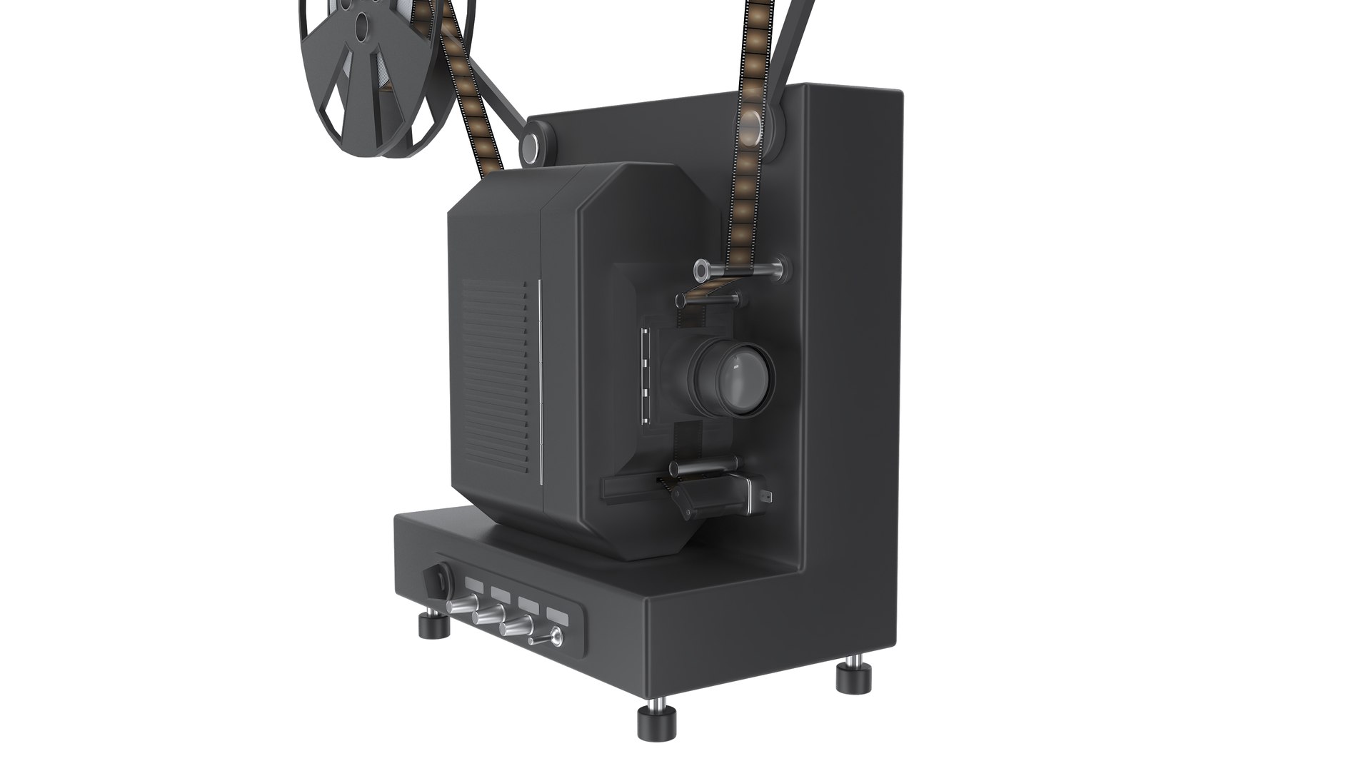 3D Model Film Projector - TurboSquid 2273834