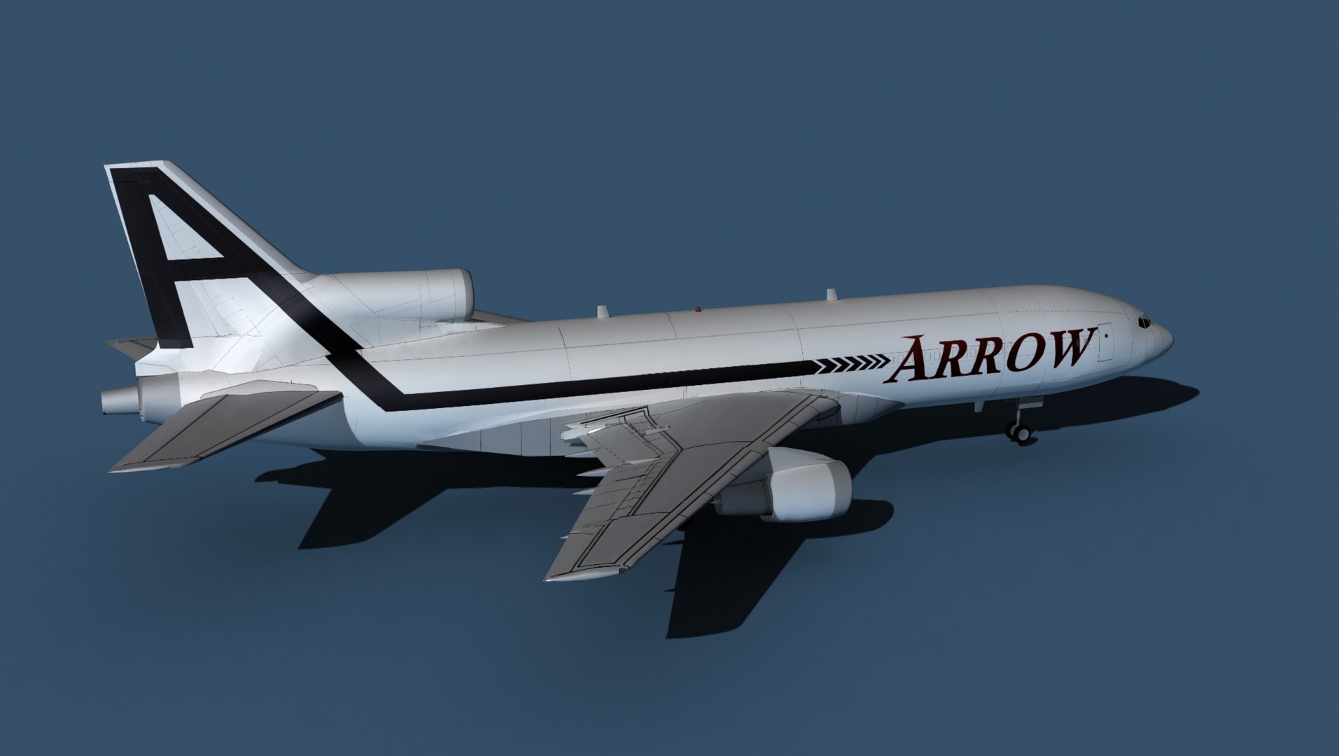 3D Model Lockheed L-1011-50 Arrow - TurboSquid 1921490