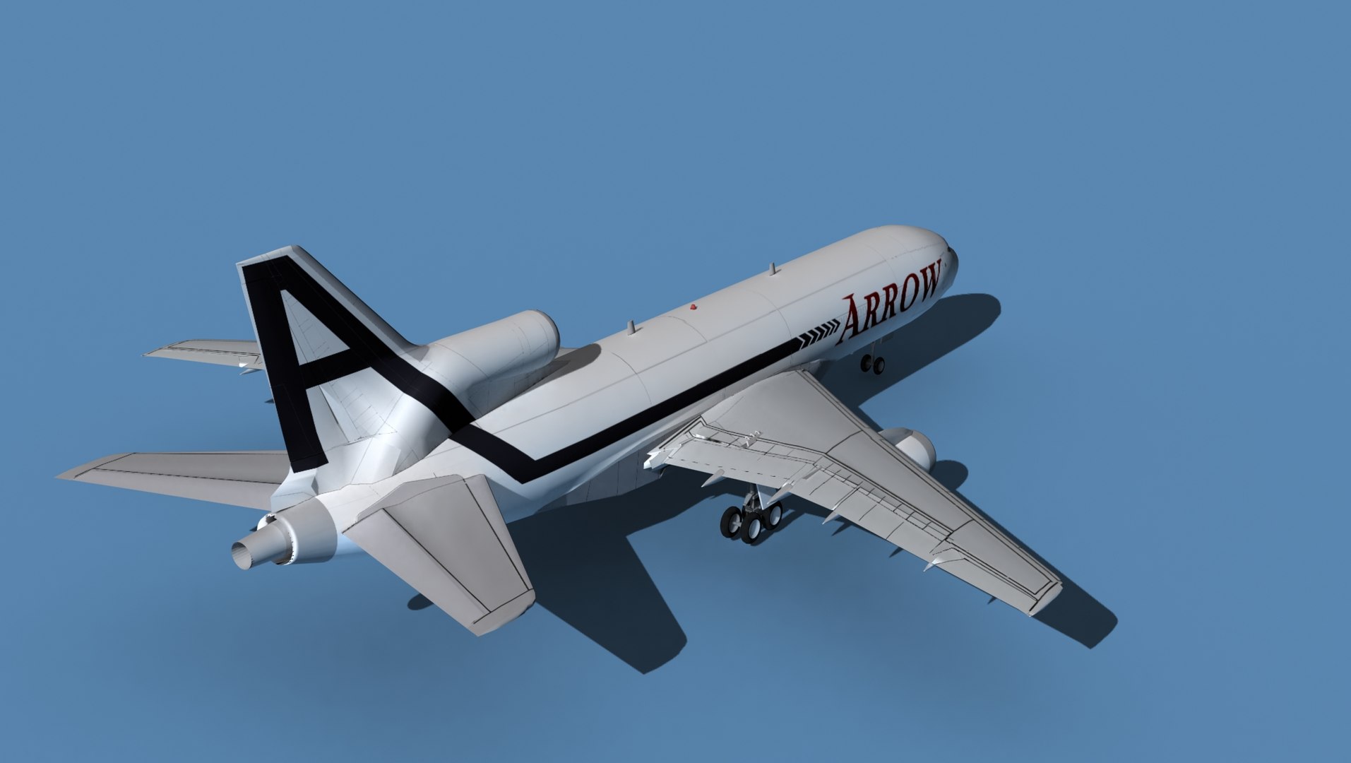 3D Model Lockheed L-1011-50 Arrow - TurboSquid 1921490