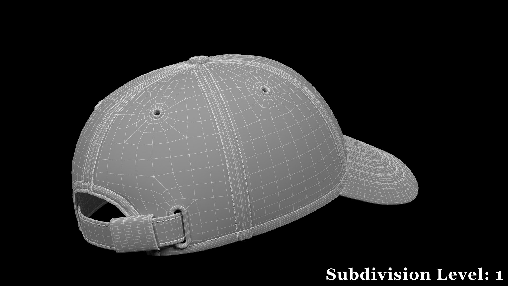 Baseball cap 3D model - TurboSquid 1330166