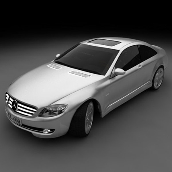 modelo 3d mercedes cl 600 - TurboSquid 337757