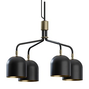 Howard Chandelier 4 Short Arm by Gubi