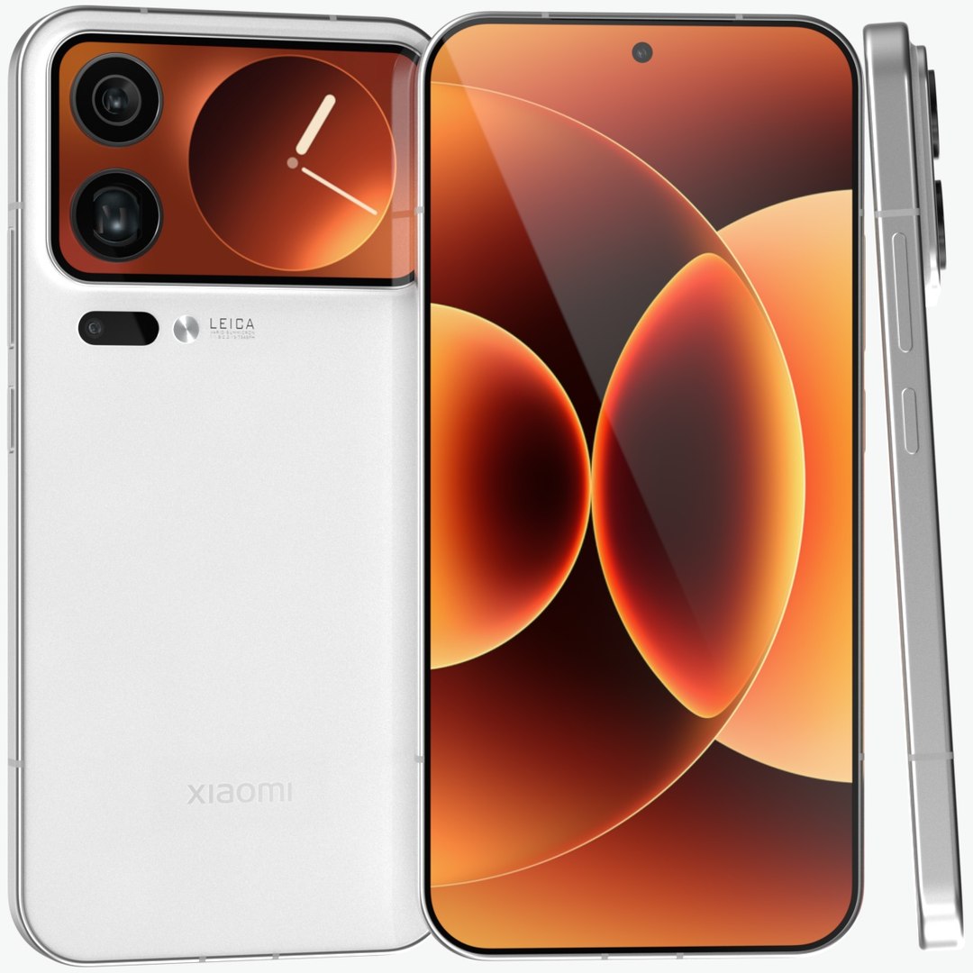 Xiaomi 17 Pro Max White Model - TurboSquid 2472791