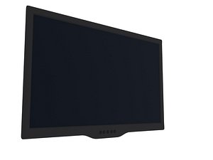 free flat panel lcd monitor 3d model