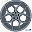 Vossen CG 205 19 wheel silver