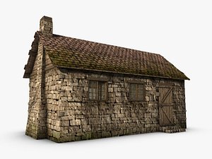 old cottage 3d model