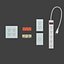 electrical outlet pack 3D model