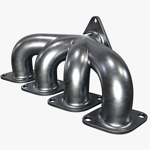 Exhaust header 3D