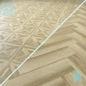 3D Parquet - Laminate - Wooden floor 2 in 1 model