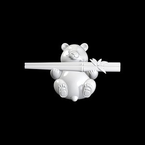 Panda 3D Print Model 3D model