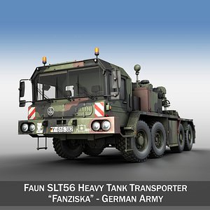 Faun STL-56 Tank Transporter