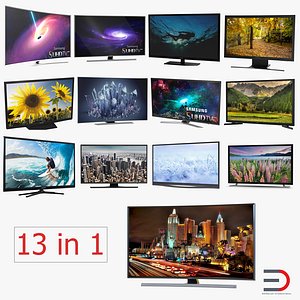 Samsung TV 3D Models Collection