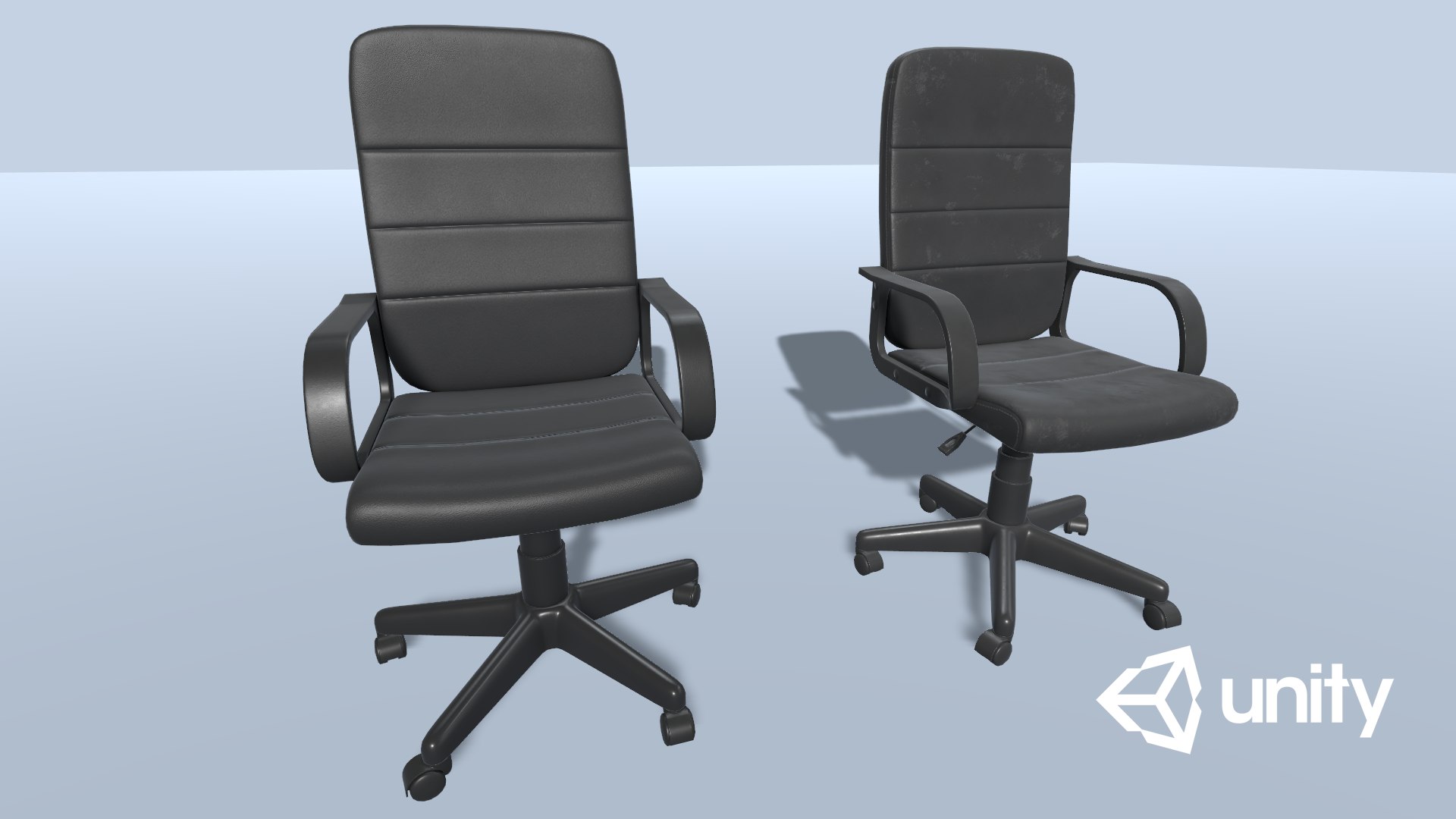 3D model low-poly office chair - TurboSquid 1645471