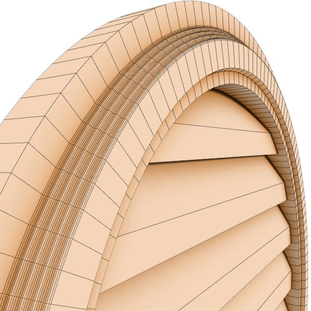 exterior louver 3d model